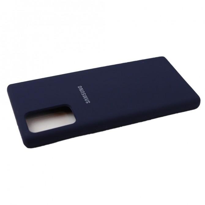 Чохол Soft Case для Samsung Note 20 Ultra Темно Синій-3