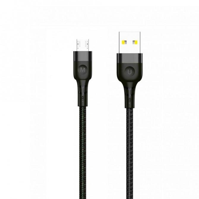 Кабель Jellico A4 MicroUSB Чорний