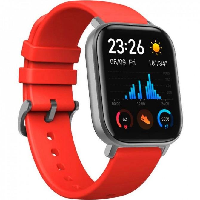 Умные часы Xiaomi Amazfit GTS Ярко Оранжевый-1