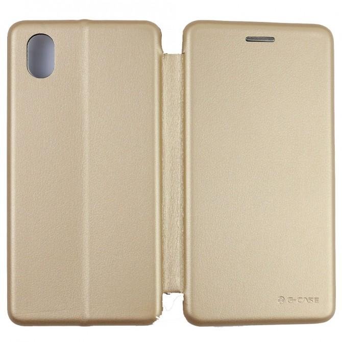 Чехол книжка U-Like Best для Samsung A013 Galaxy A01 Core Gold-2