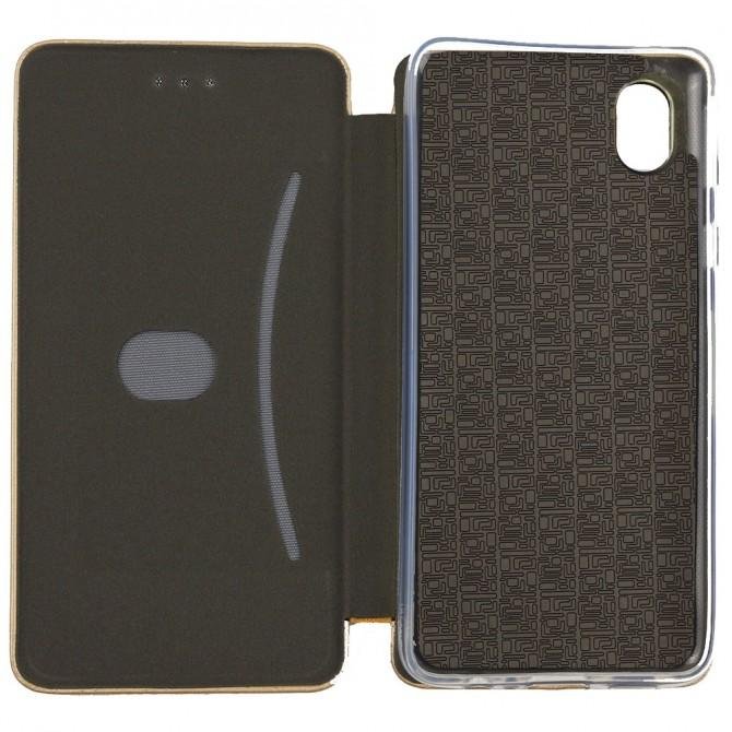 Чехол книжка U-Like Best для Samsung A013 Galaxy A01 Core Gold-3