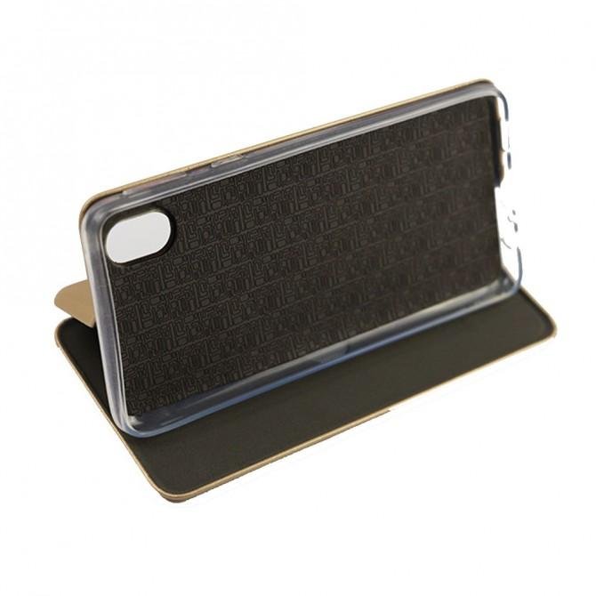 Чехол книжка U-Like Best для Samsung A013 Galaxy A01 Core Gold-4