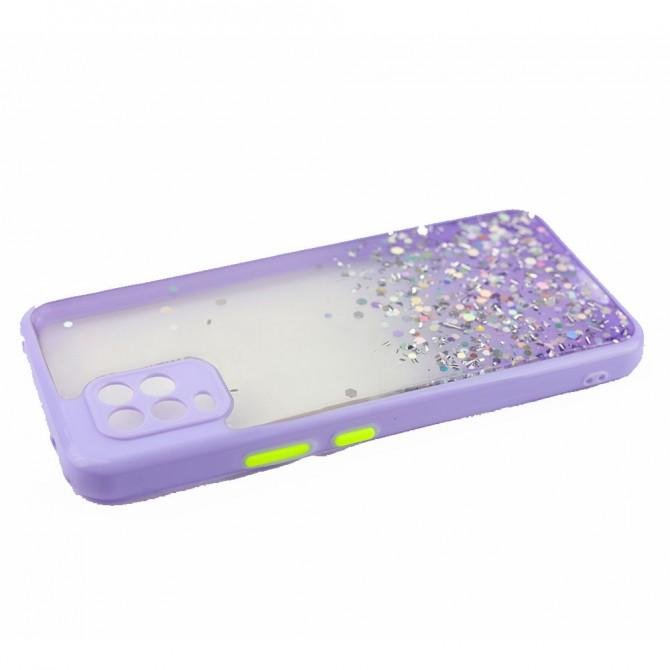 Чехол Frame&Gliter для Xiaomi Mi Note 10 Lite Lilac-4