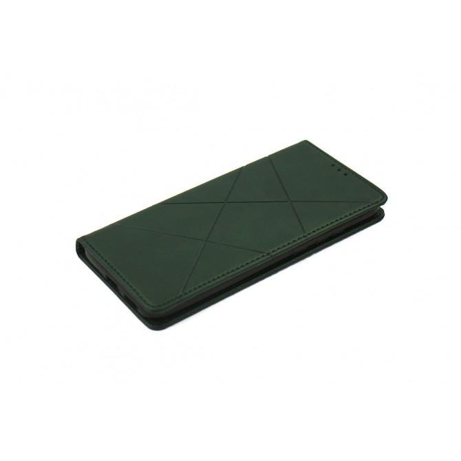 Чохол-книжка Lines Leather for Samsung A013 Galaxy A01 Core Green-4