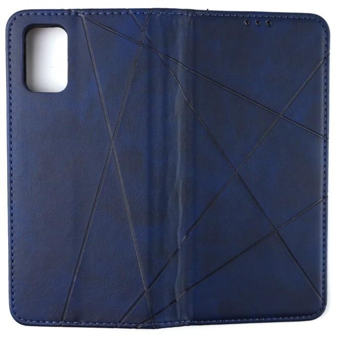 Чохол-книжка Lines Leather для Samsung M317 Galaxy M31s Синій-2