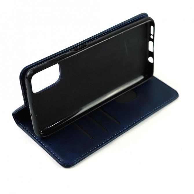 Чохол-книжка Lines Leather для Samsung M515 Galaxy M51 Синій-3