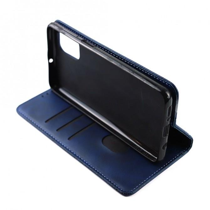 Чохол-книжка Lines Leather для Samsung M515 Galaxy M51 Синій-4