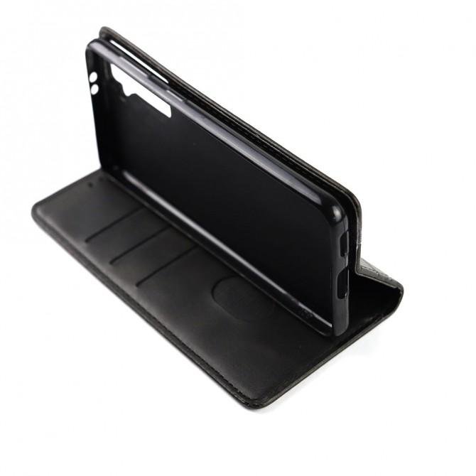 Чохол-книжка Lines Leather для Samsung G991B Galaxy S21 Black-5