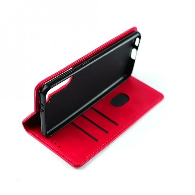 Чехол-книжка Lines Leather для Samsung G996B Galaxy S21 Plus Hot Pink-4