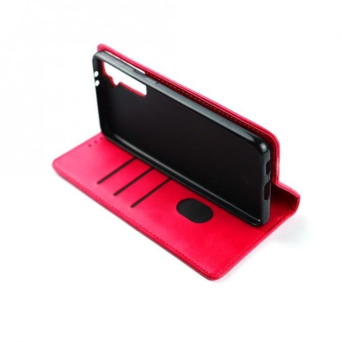 Чехол-книжка Lines Leather для Samsung G996B Galaxy S21 Plus Hot Pink-5