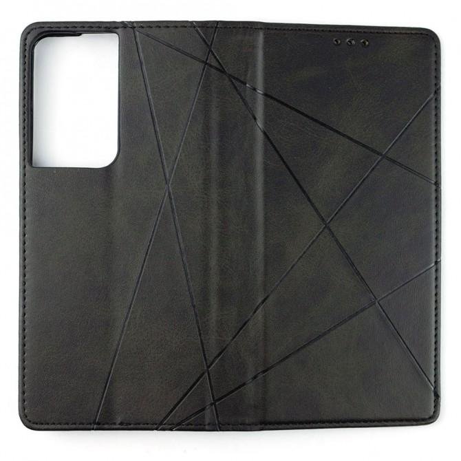 Чехол-книжка Lines Leather для Samsung G998B Galaxy S21 Ultra Black-2