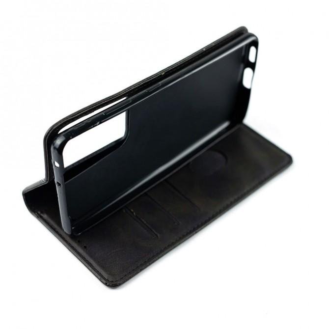 Чехол-книжка Lines Leather для Samsung G998B Galaxy S21 Ultra Black-4