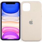 Оригінальний силіконовий чохол для iPhone 11 Світло Сірий