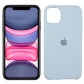 Чехол силиконовый для iPhone 11 Светло Голубой