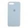 Чохол силіконовий для iPhone 7/8 Plus Світло Блакитний