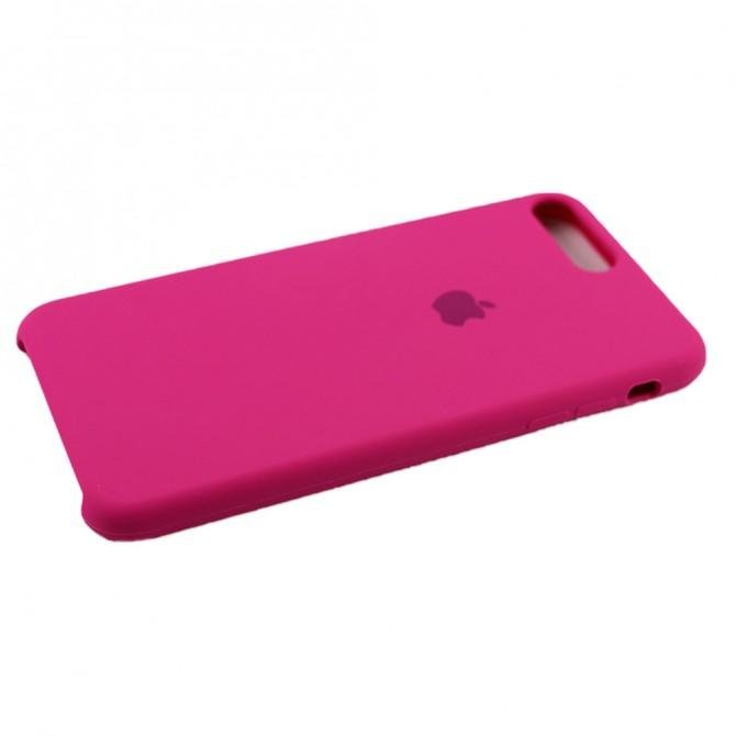 Чехол силиконовый для iPhone 7/8 Plus Малиновый-4