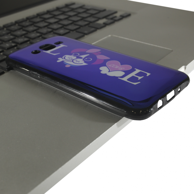 Чехол U-Like Picture series для Samsung J700 Love Black-2