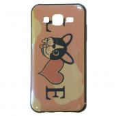 Чехол U-Like Picture series для Samsung J700 Love Pink