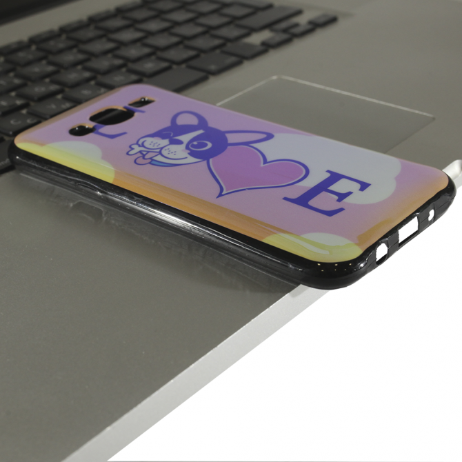 Чехол U-Like Picture series для Samsung J700 Love Pink-2