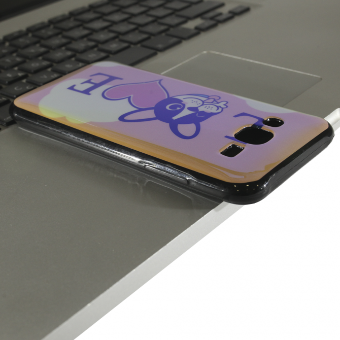 Чехол U-Like Picture series для Samsung J700 Love Pink-3