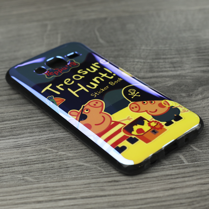 Чехол U-Like Picture series для Samsung J700 Peppa Pig-2