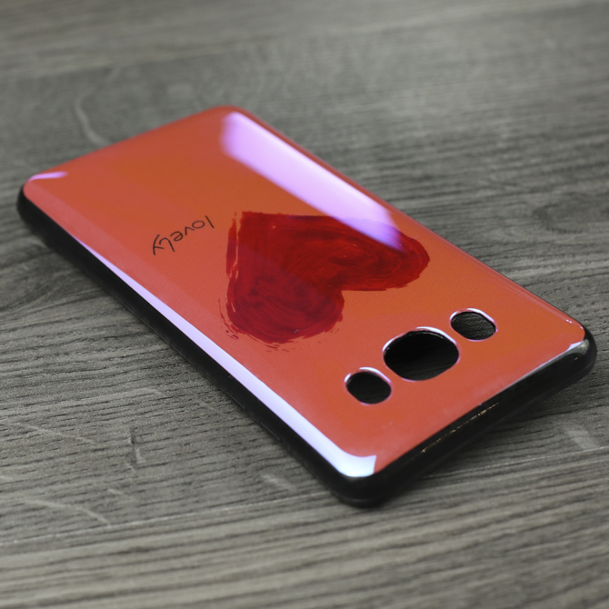 Чехол U-Like Picture series для Samsung J710 (J7 2016) Heart Pink-3