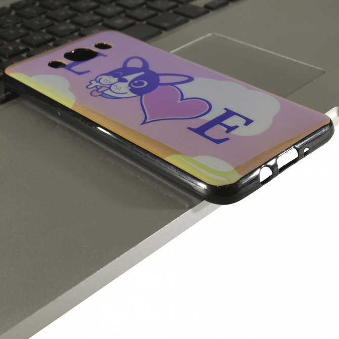 Чехол U-Like Picture series для Samsung J710 (J7 2016) Love Pink-2