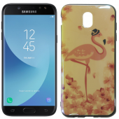 Чехол U-Like Picture series для Samsung J730 (J7 2017) Flamingo