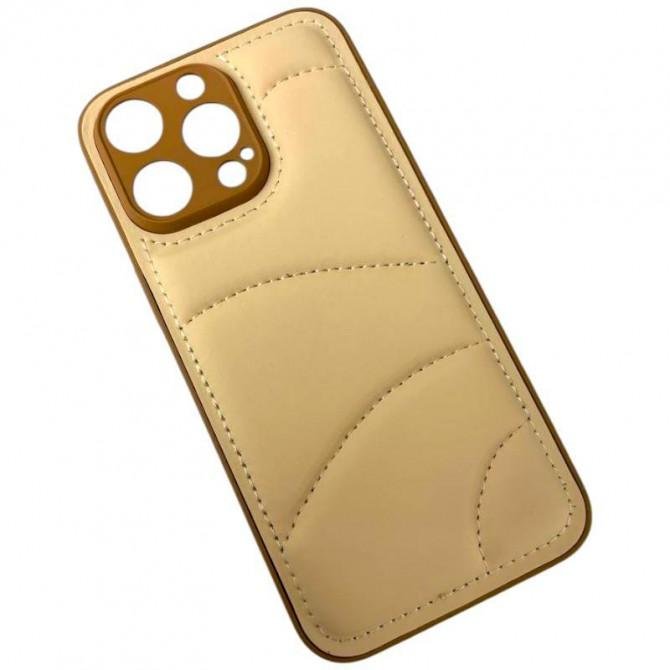 Чохол-накладка Striped Jacket для iPhone 15 Pro Max Ivory-3