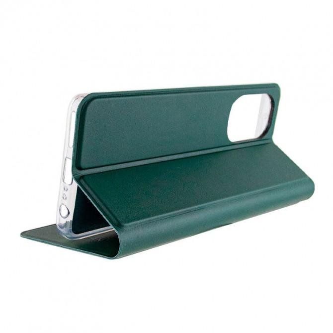Чехол-книжка GETMAN Elegant for Xiaomi Redmi 13C Green-1