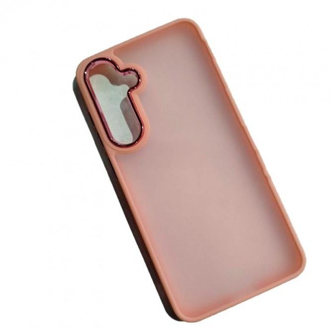 Чехол TPU Space II Color Matte для Samsung Galaxy S24 FE 5G Pink-2