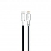 Кабель Gelius Full Silicon GP-UCN001CL Type-C to Lightning (1.2m) (20W) Black/White Кабель Gelius Full Silicon GP-UCN001CL Type-C to Lightning (1.2m) (20W) Black/White