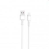 USB кабель XO NBQ166 Lightning 5A/1m White
