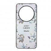 TPU+PC чехол Secret Garden для Xiaomi Redmi 14C / Poco C75 White