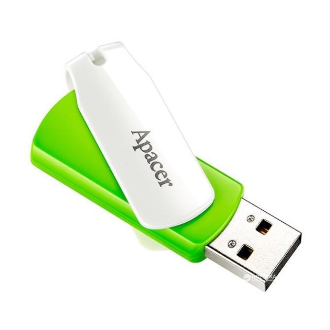 Флеш память Apacer USB 16Gb AH335 Зеленый-1