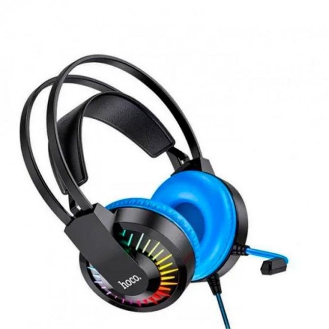 Наушники Игровые Hoco W105 Joyful Blue