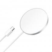 Бездротовий зарядний пристрій Borofone BQ11 15W Steel