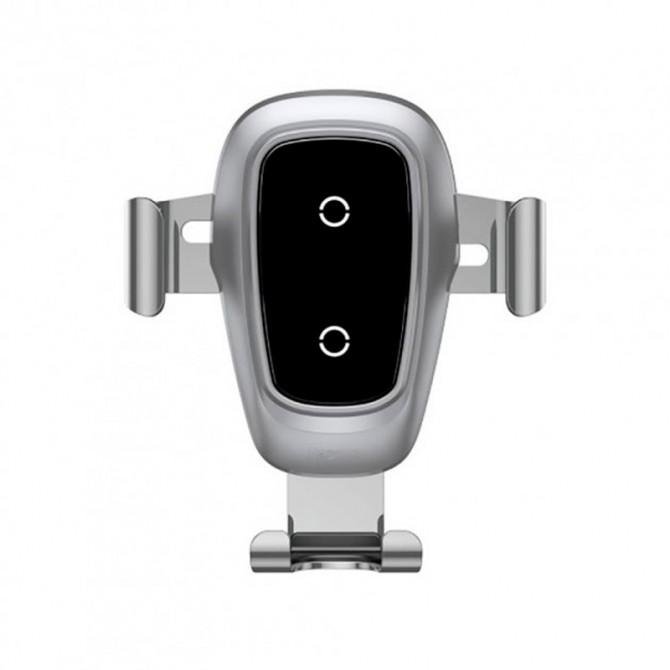 Холдер Baseus Wireless Charger Metal Gravity (WXYL) Steel