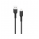 Кабель USB WALKER C795 Lightning Black 1m