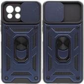 Чехол HONOR Hard Defence Series Xiaomi Mi 11 Lite Blue (with Camshield and magnet)