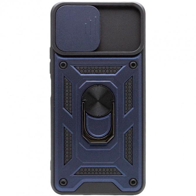 Чехол HONOR Hard Defence Series Xiaomi Mi 11 Lite Blue (with Camshield and magnet)-2