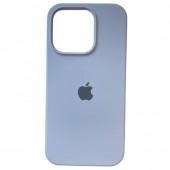 Original Full Soft Case (MagSafe) for iPhone 15 Pro Lilac Blue
