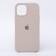 Оригинальный силиконовый чехол для iPhone 12 Pro Max Темно Бежевый