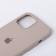 Оригинальный силиконовый чехол для iPhone 12 Pro Max Темно Бежевый