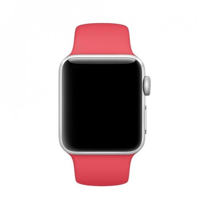 Ремешок для Apple Watch 42/44mm Sport Band Red Rasberry-1