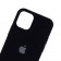 Оригінальний силіконовий чохол для iPhone 14 Plus Black FULL