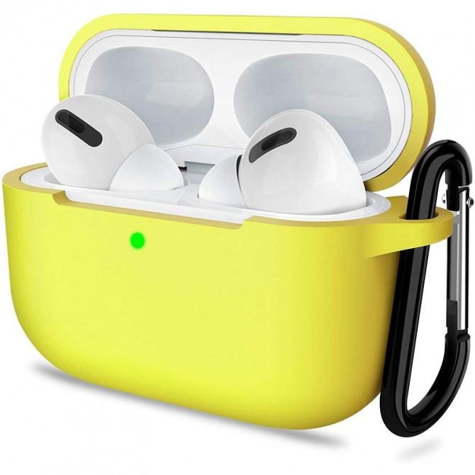 U-Like Silicone Protective Case For Airpods Pro Slim Yellow