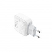 Мережевий зарядний пристрій Borofone BA46A PD+QC3.0 White + Cable Type-C to Lightning Мережевий зарядний пристрій Borofone BA46A PD+QC3.0 White + Cable Type-C to Lightning