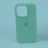 Оригинальный силиконовый чехол для iPhone 14 Pro Max Pistachio FULL