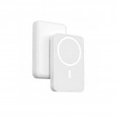 Додаткова батарея XO PR212 5000 mAh Magnetic 15W wireless fast charging White Додаткова батарея XO PR212 5000 mAh Magnetic 15W wireless fast charging White